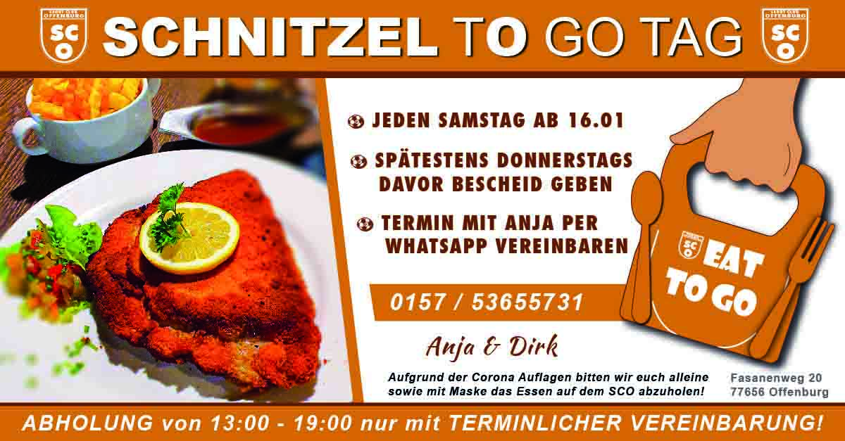 Schnitzel To Go Tag im Januar