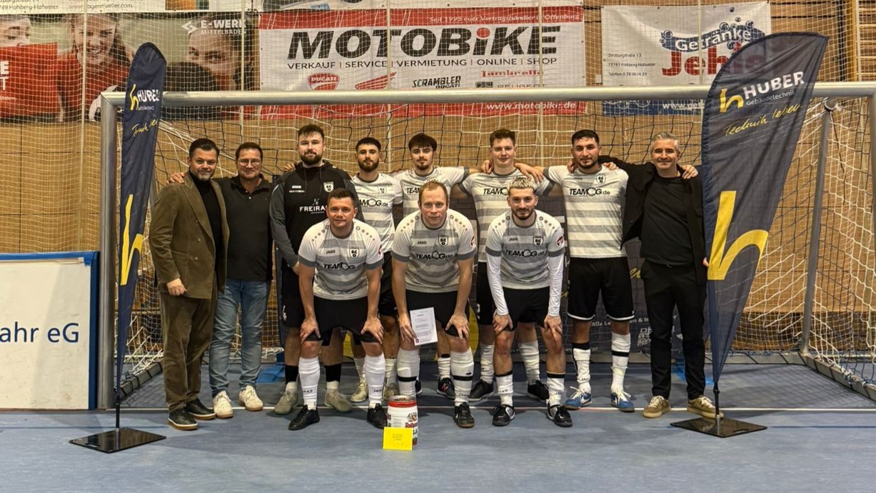 SCO wird Zweiter bei der 50. Auflage der Hohberger Hallenmasters