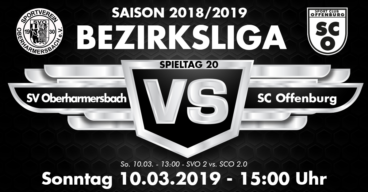 20. Spieltag in der Bezirksliga