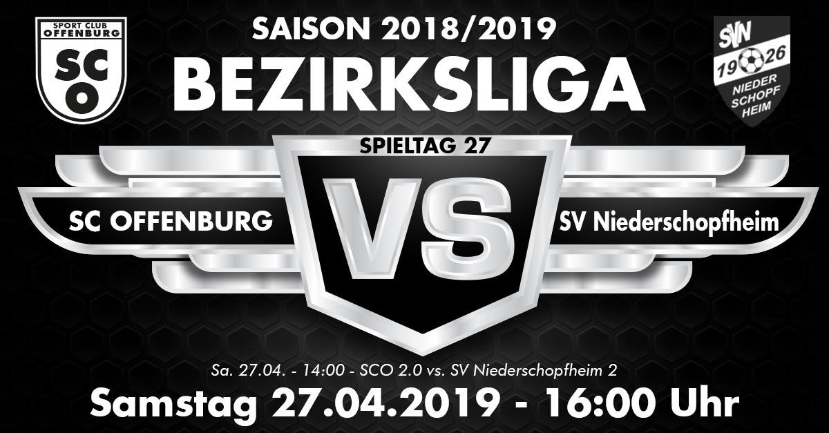 SC empfängt im Derby den SV Niederschopfheim