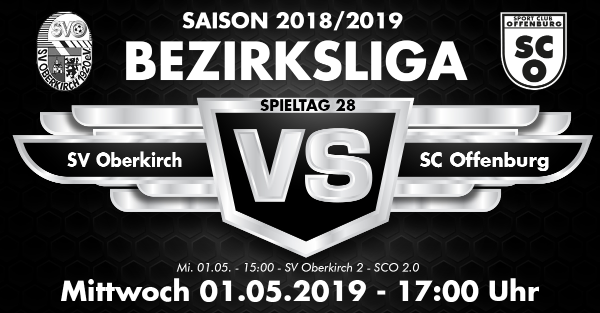 SCO muss nach Oberkirch um Platz zwei zu verteidigen