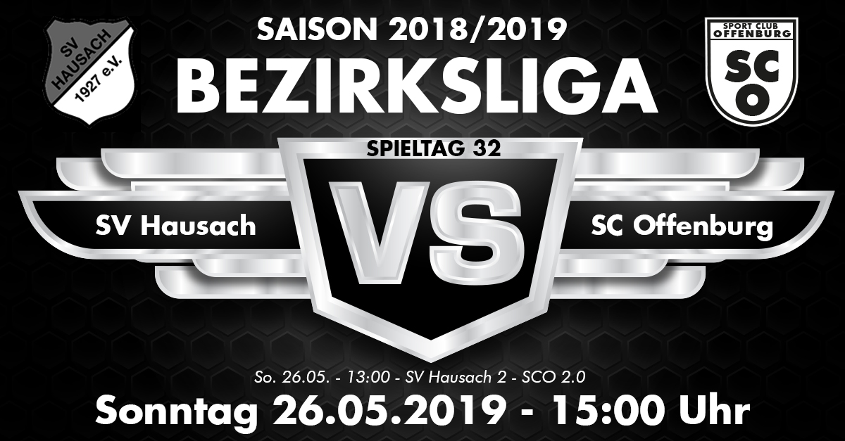 Am 32. Spieltag trifft der SC Offenburg auswärts auf den bereits abgestiegenen SV Hausach