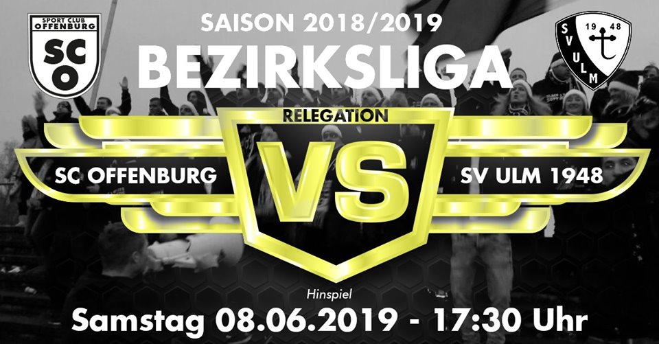 Relegationshinspiel zwischen dem SC Offenburg und dem SV Ulm