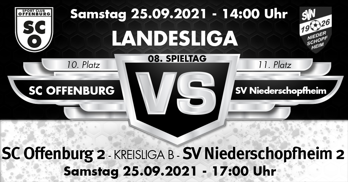 Der SCO spielt am Samstag zuhause gegen den SV Niederschopfheim