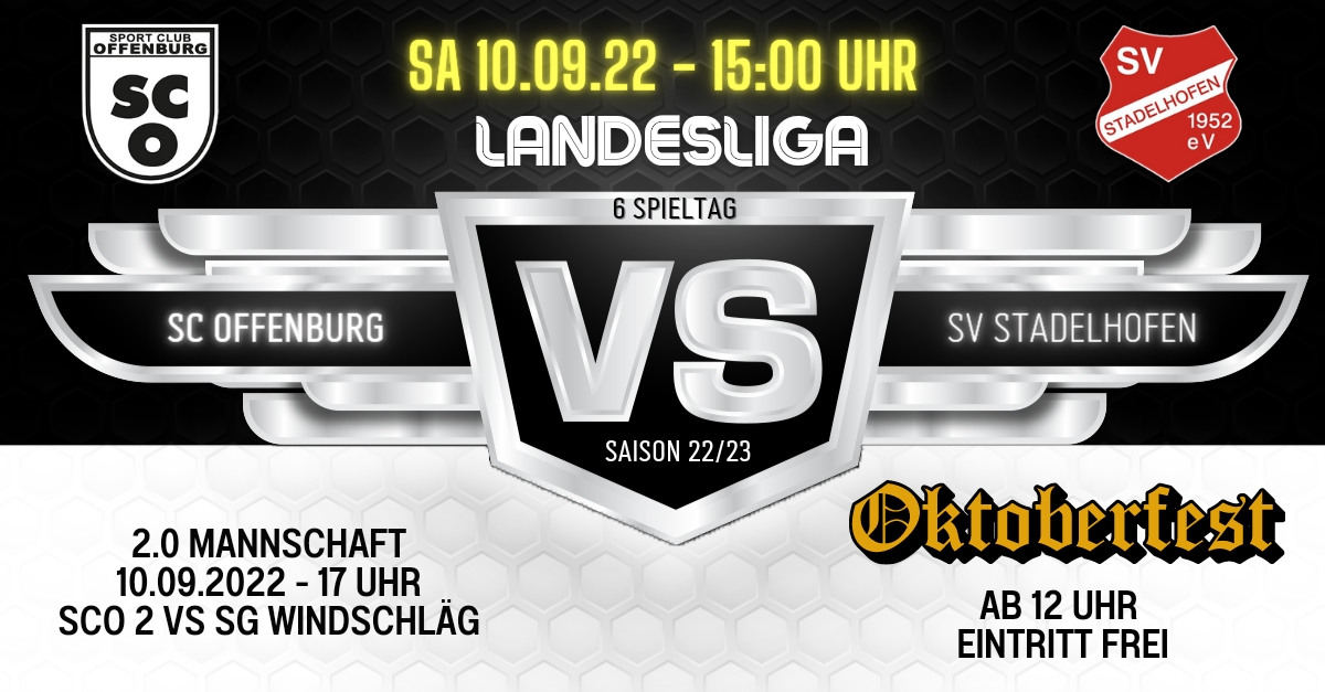 Am Samstag will der SCO vor eigener Kulisse punkten