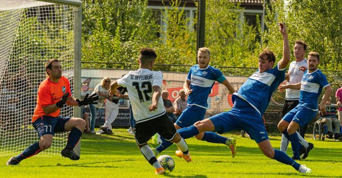 Der SC Offenburg und der SV Niederschopfheim trennen sich im Derby 1:1 unentschieden 